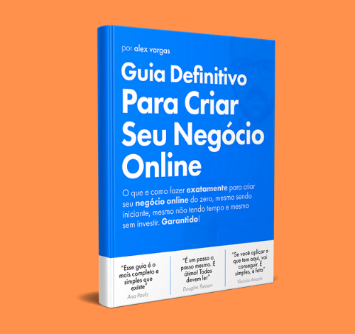 E-book Gratuito: Como Criar Seu Negócio Online do Zero! Passo a Passo.